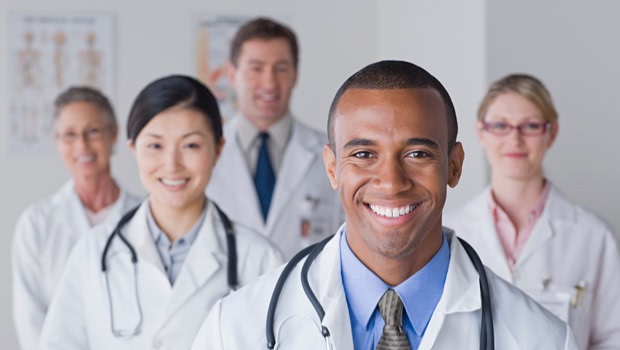doctors in white coats