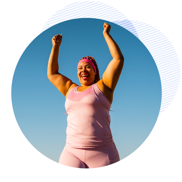 woman feeling empowered