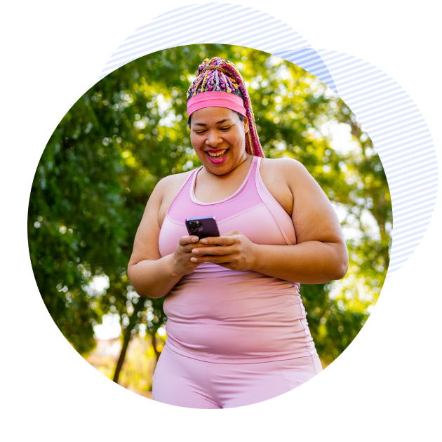 vida woman having seamless personalized experience
