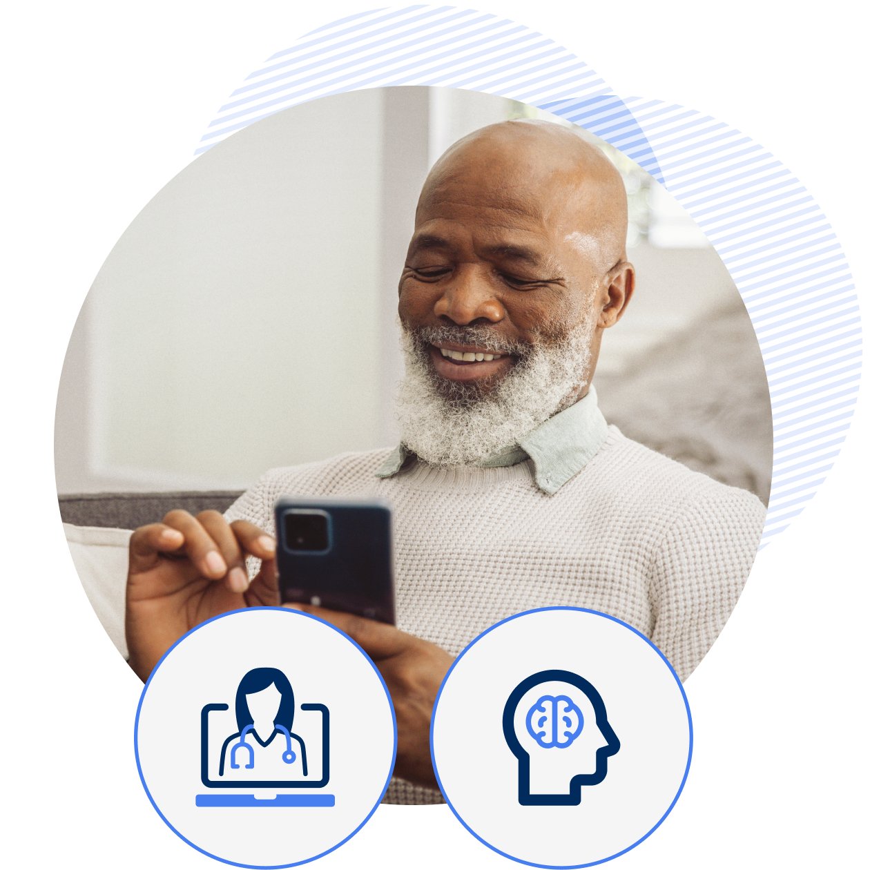 patient on the phone access to care