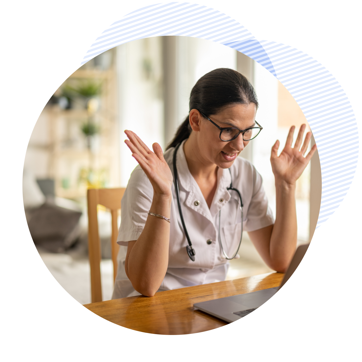 doctor providing virtual care
