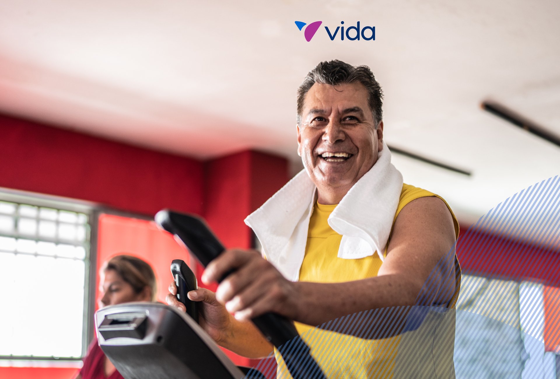 vida-cardiovascular program-man exercising