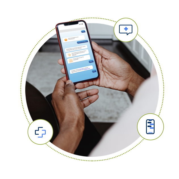 automated care programs text to start